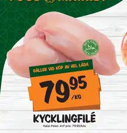Bazaar Food market KYCKLINGFILÉ erbjuda