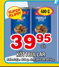 Nya Pulsen KÖTTBULLAR erbjuda