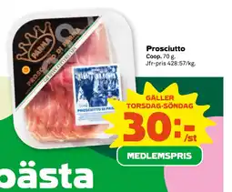 Stora Coop Prosciutto erbjuda