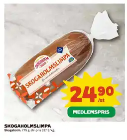 Coop SKOGAHOLMSLIMPA erbjuda