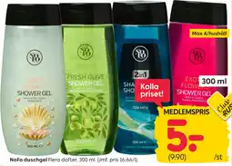 Rusta Nofo duschgel erbjuda