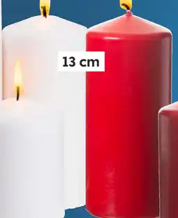 Rusta Blockljus 13 cm erbjuda