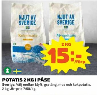 Coop Potatis erbjuda