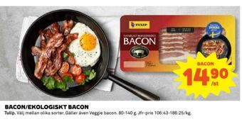 Coop Tulip Baconskivor erbjuda