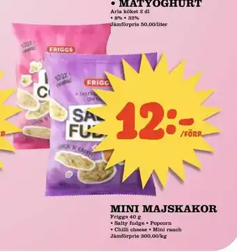 Bonum Matmarknad Mini majskakor erbjuda