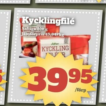 Bonum Matmarknad Kycklingfilé erbjuda