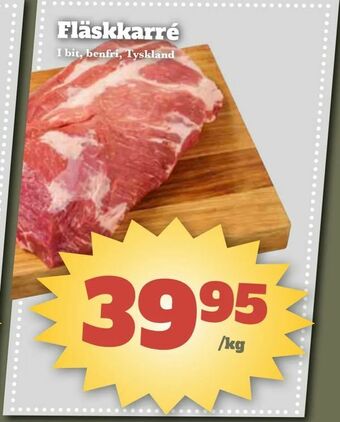 Bonum Matmarknad Fläskkarré erbjuda