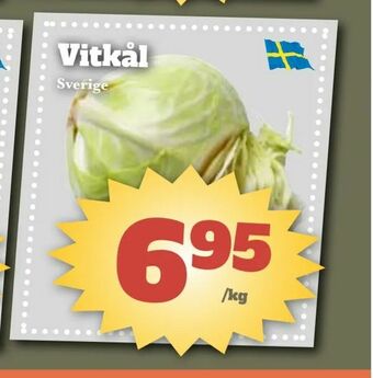 Bonum Matmarknad Vitkål erbjuda