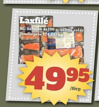 Bonum Matmarknad Laxfilé erbjuda