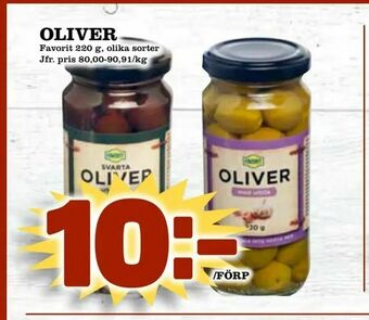Bonum Matmarknad Oliver erbjuda