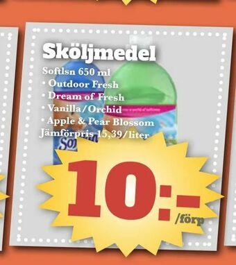 Bonum Matmarknad Sköljmedel erbjuda
