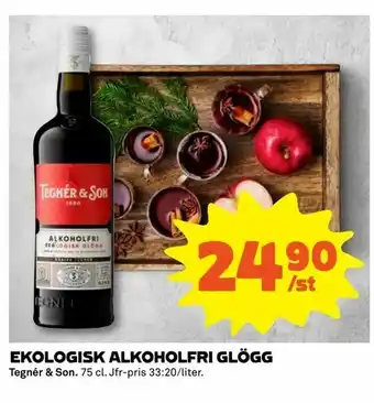 Ekologisk alkoholfri glögg