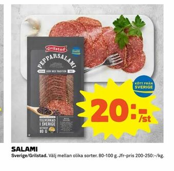 Coop Extra Salami erbjuda