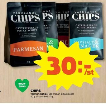 Coop Extra Chips erbjuda
