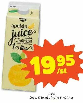 Coop Forum Juice erbjuda