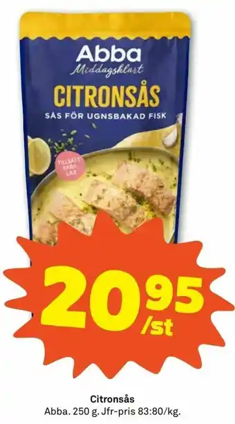 Citronsås