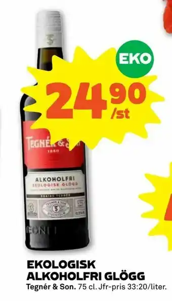 Ekologisk alkoholfri glögg