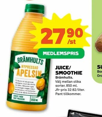 Coop Forum Juice/ smoothie erbjuda