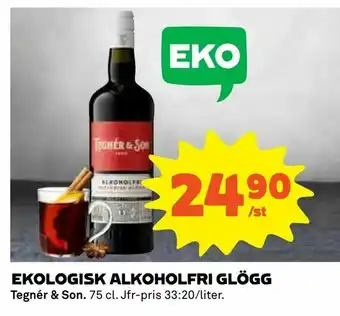 Ekologisk alkoholfri glögg