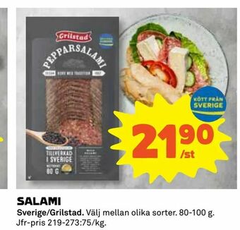 Coop Daglivs Salami erbjuda