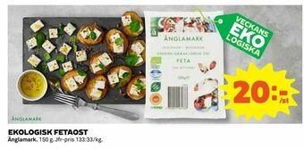 Coop Daglivs Ekologisk fetaost erbjuda