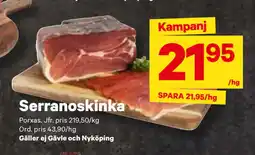 City Gross Serranoskinka erbjuda