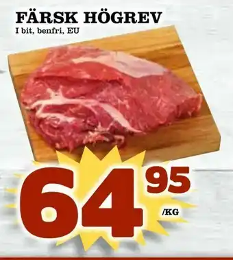 Färsk högrev