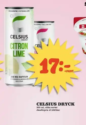 Celsius dryck