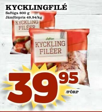 Din Mat Kycklingfilé erbjuda