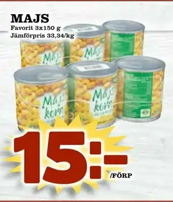 Din Mat Majs erbjuda