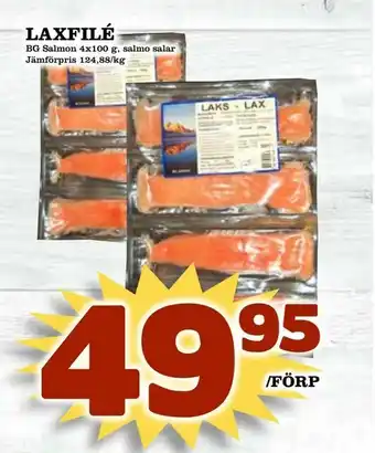 Din Mat Laxfilé erbjuda