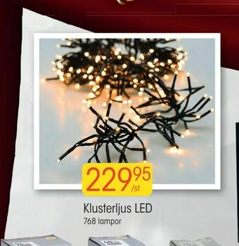 EKO Klusterljus LED erbjuda