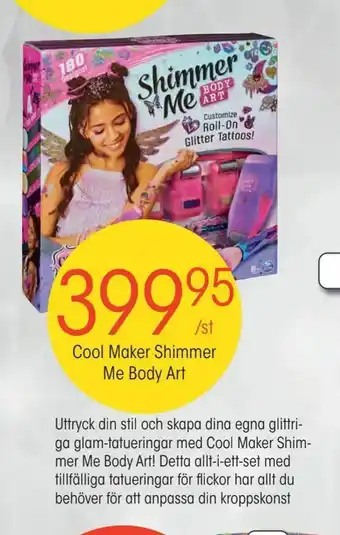 EKO Cool Maker Shimmer Me Body Art erbjuda