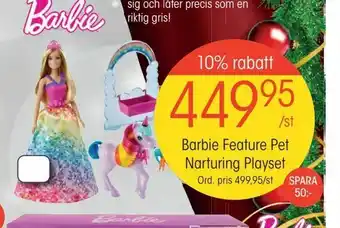 Barbie Feature Pet Narturing Playset
