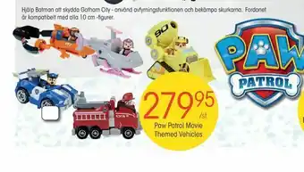 EKO Paw Patrol Movie Themed Vehicles erbjuda