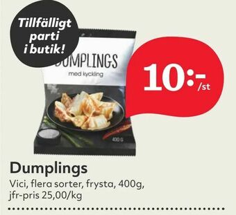 Hemköp Dumplings erbjuda