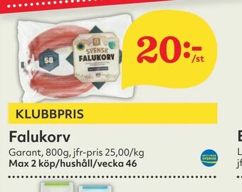 Hemköp Falukorv erbjuda