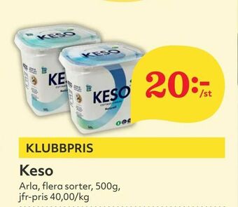 Hemköp Keso erbjuda