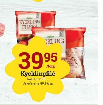 minmatbutik Kycklingfilé erbjuda