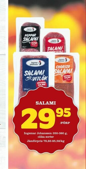 minmatbutik Salami erbjuda