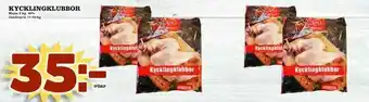 Kycklingklubbor
