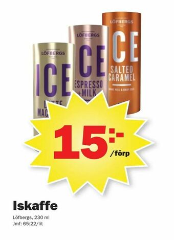Pekås Iskaffe erbjuda