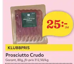 Hemköp GARANT Prosciutto Crudo erbjuda