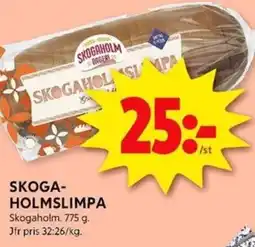 ICA Kvantum SKOGAHOLM Skogaholmslimpa erbjuda