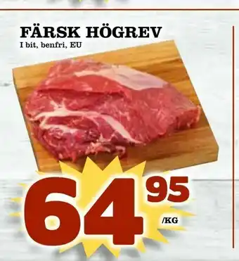 Prisma Mat Färsk högrev erbjuda