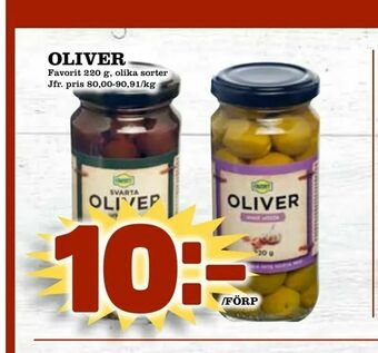 Prisma Mat Oliver erbjuda