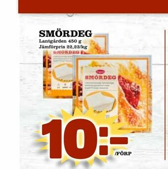 Prisma Mat Smördeg erbjuda