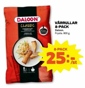 Stora Coop Vårrullar 8-pack erbjuda