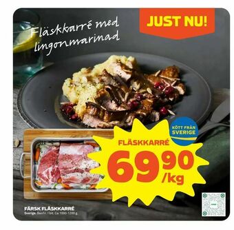 Stora Coop Färsk fläskkarré erbjuda