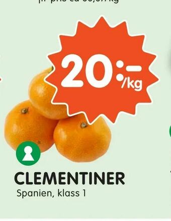 Tempo Clementiner erbjuda